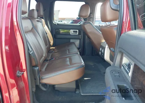 2013 Ford F-150 Platinum z USA, uszkodzony, nr VIN 1FTFW1ET1DFB41907